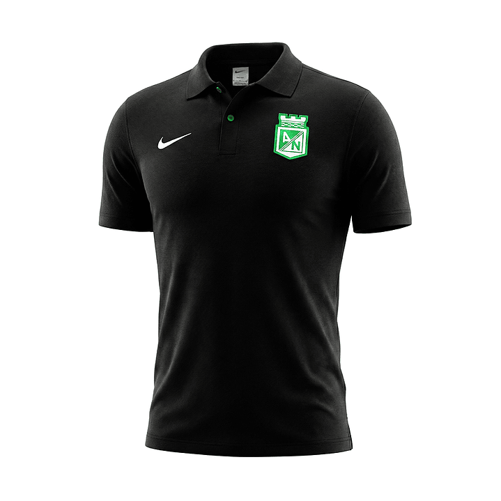 camiseta polo Nike Atletico nacional VCTRY SLD Hombre-Negro 1