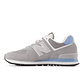 Tenis New Balance 574 Mujer-Gris/Azul - Miniatura 3