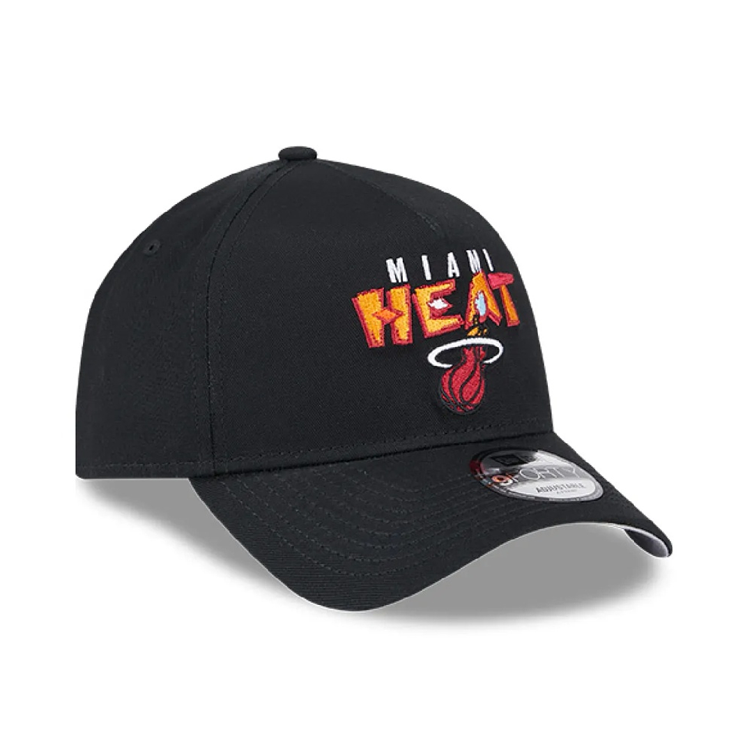 Gorra New Era Miami Heat-Negro 3