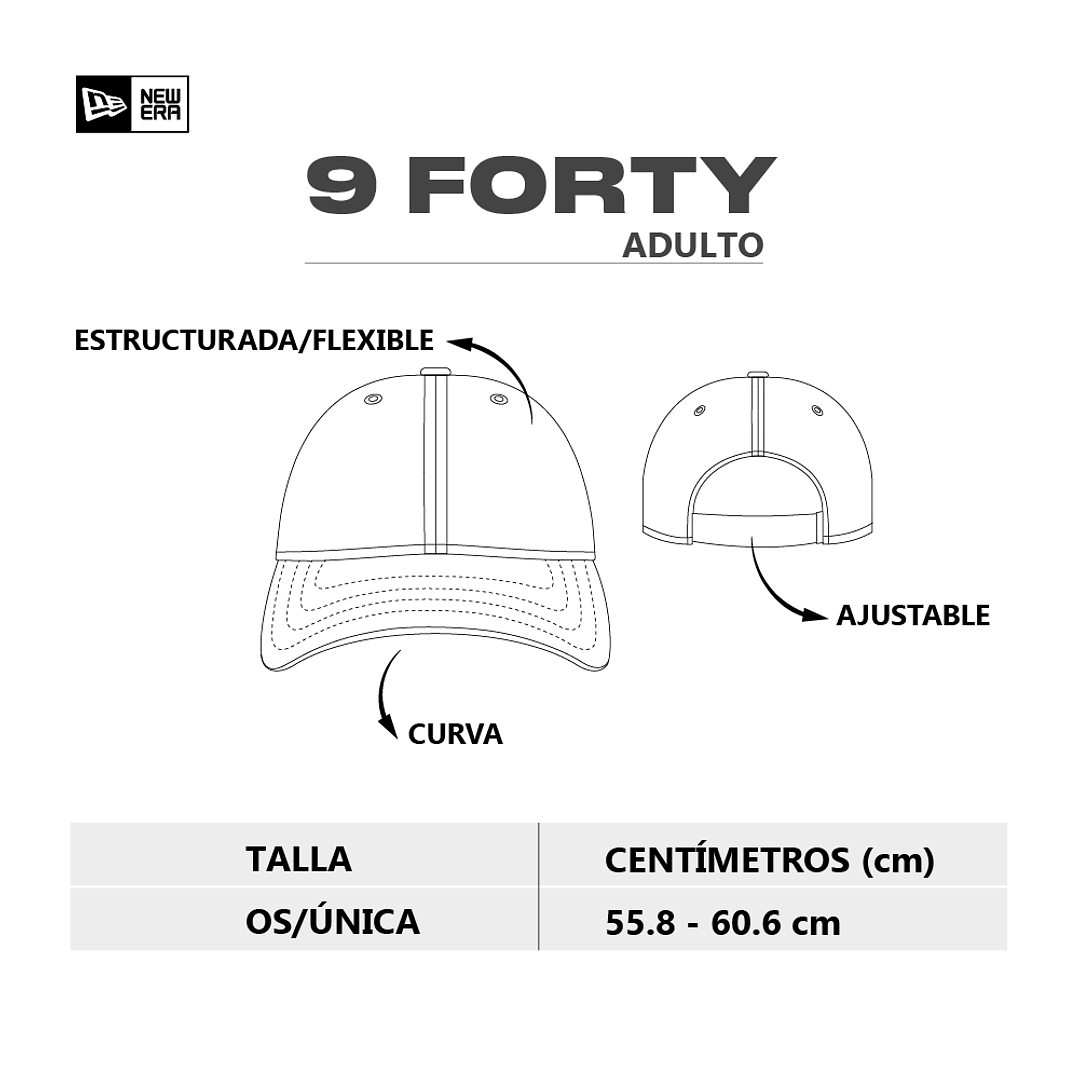 Gorra New Era Los Angeles Dodgers-Verde/Blanco 6