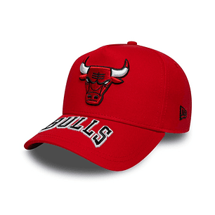 Gorra New Era Chicago Bulls-Rojo