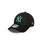 Gorra New Era New York Yankees-Negro/Verde - Miniatura 1
