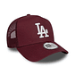 Gorra New Era Los Angeles Dodgers-Vinotinto - Miniatura 4