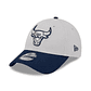 Gorra New Era Chicago Bulls-Gris-Azul - Miniatura 1
