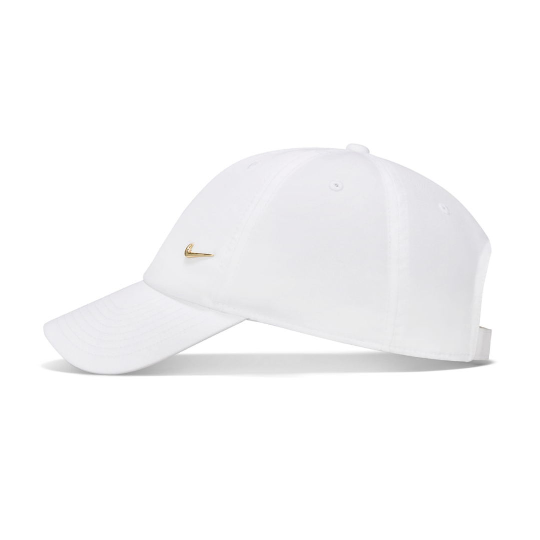 Gorra Nike Dri Fit Club Metal Swoosh Hombre-Blanco 2
