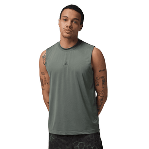 Camiseta Sin Mangas Nike Spt Ess Slvs Hombre-Verde