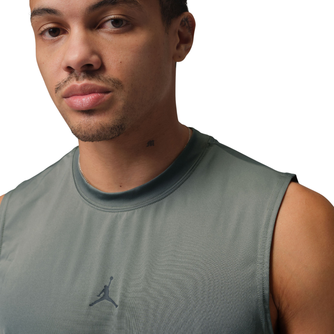 Camiseta Sin Mangas Nike Spt Ess Slvs Hombre-Verde 3