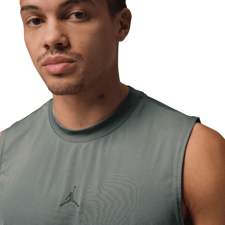 Camiseta Sin Mangas Nike Spt Ess Slvs Hombre-Verde 3