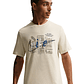 Camiseta Nike Tee Std Celebrate Brnd Hombre-Caqui - Miniatura 1