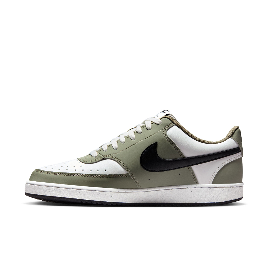 Tenis Nike Court Vision Low Hombre-Blanco/Verde 3