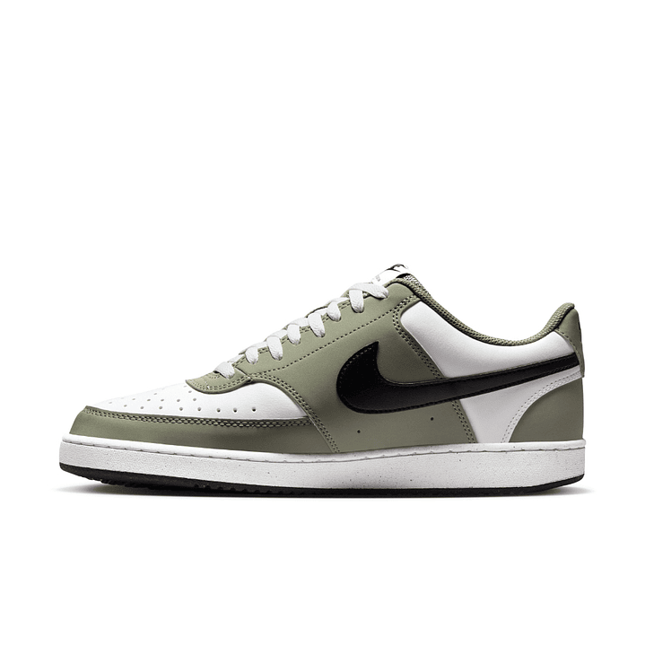 Tenis Nike Court Vision Low Hombre-Blanco/Verde 3