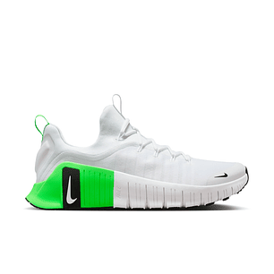 Tenis Nike Free Metcon 6 Hombre-Blanco/Verde