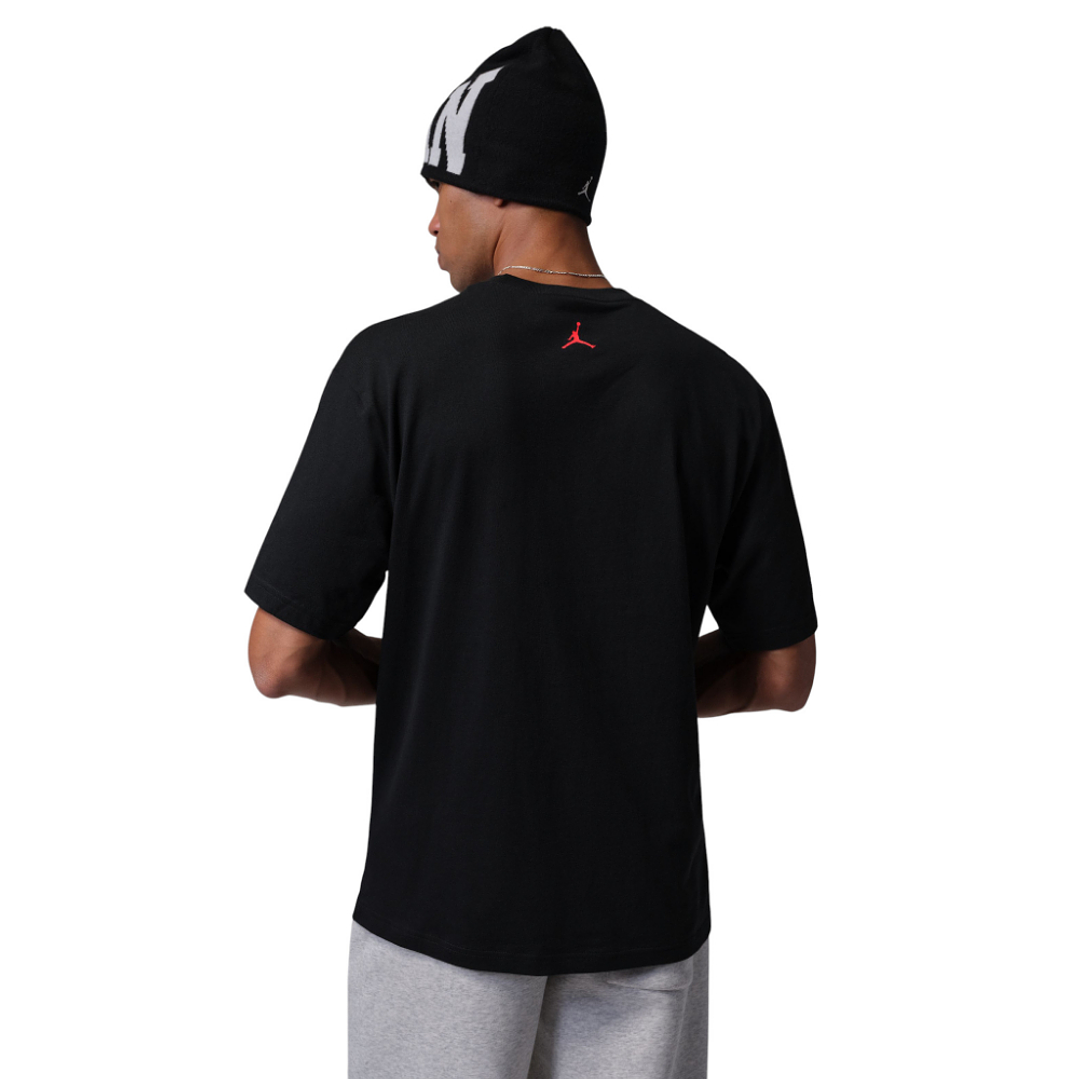 Camiseta Nike M J Brk Ess 85 Gfx Ss Crw Hombre-Negro 2