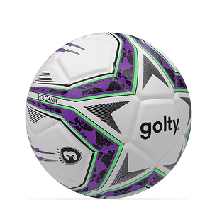 Balon Futbol Competencia Golty Volcanix No.3-Blanco