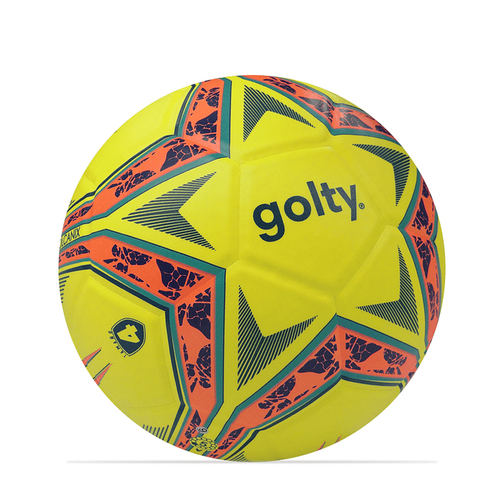 Balon Futbol Competencia Golty Volcanix No.4-Amarillo 1