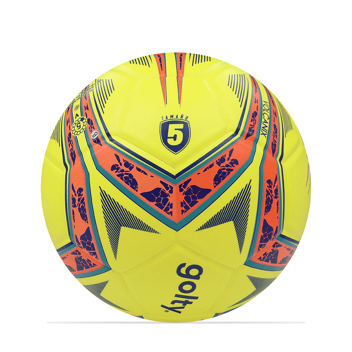 Balon Futbol Competencia Golty Volcanix No.5-Amarillo 2