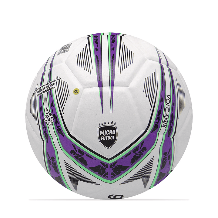 Balon Microfutbol Competencia Golty Volcanix-Blanco 2