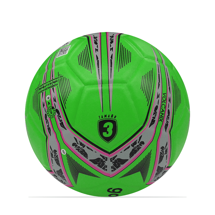 Balon Futbol Competencia Golty Volcanix No.3-Verde 2