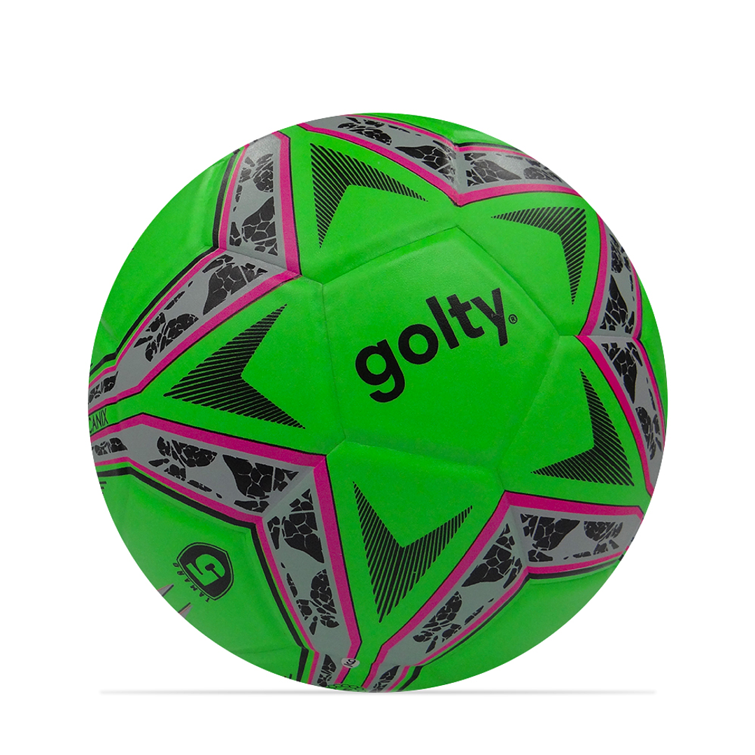 Balon Futbol Competencia Golty Volcanix No.5-Verde 1