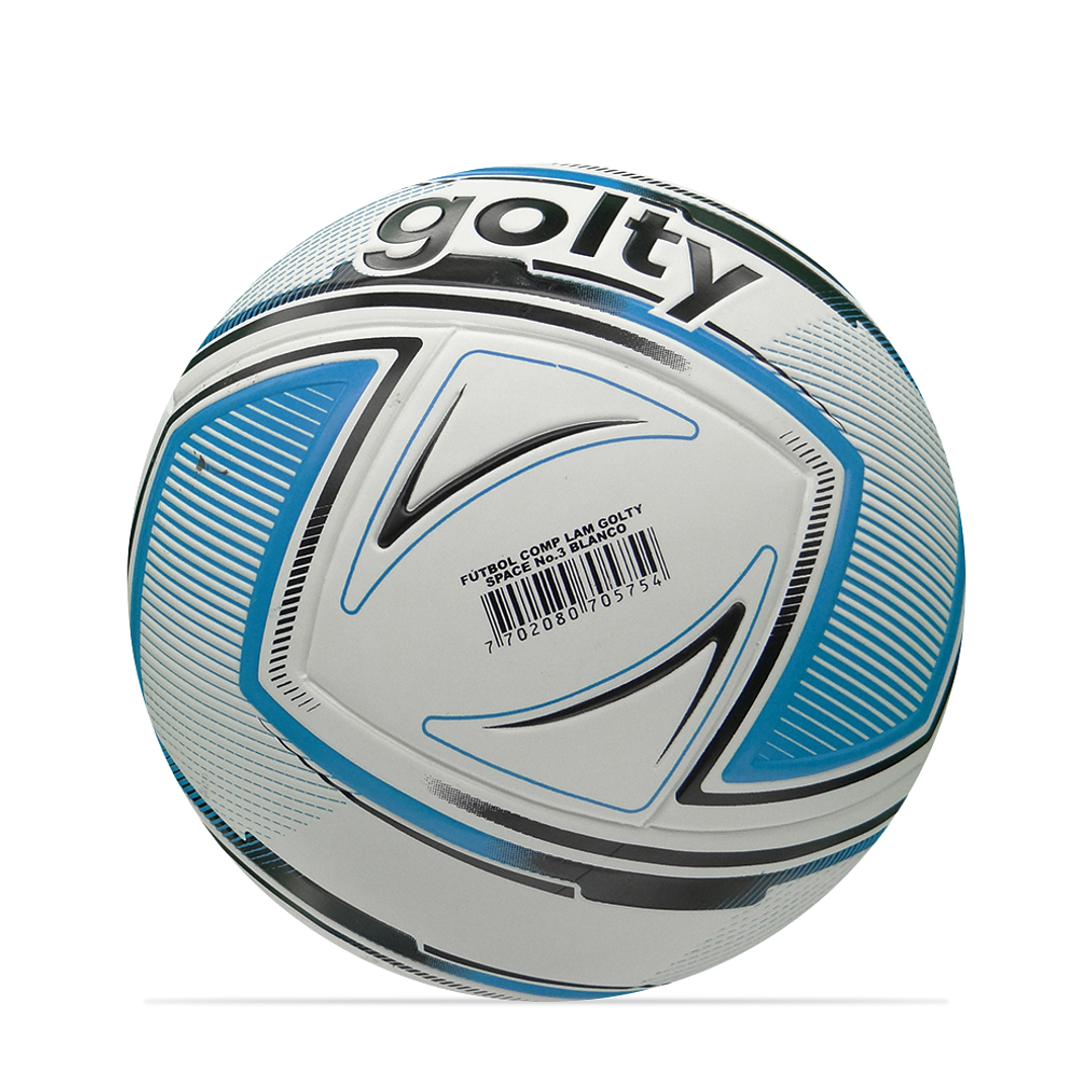 Balon Futbol Golty Space No.3-Blanco 4