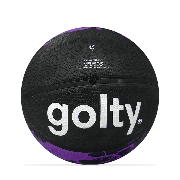Balon Baloncesto Competencia Golty Volcanix No.7-Violeta 1