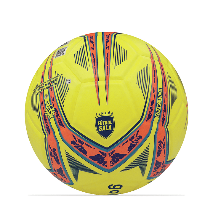 Balon Futbol Sala Competencia Golty Volcanix-Amarillo 2