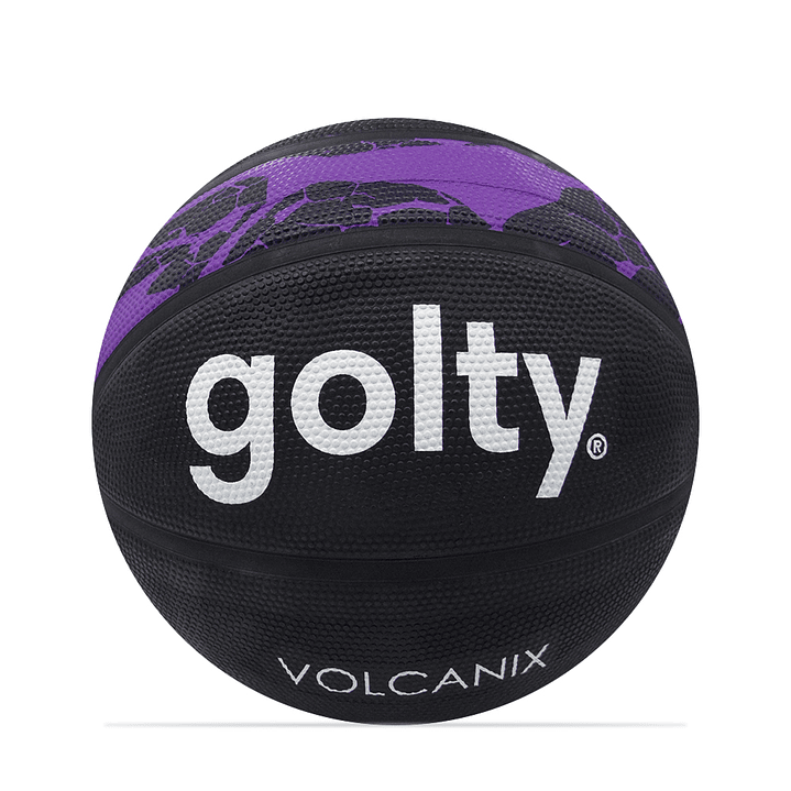 Balon Baloncesto Competencia Golty Volcanix No.5-Violeta 1