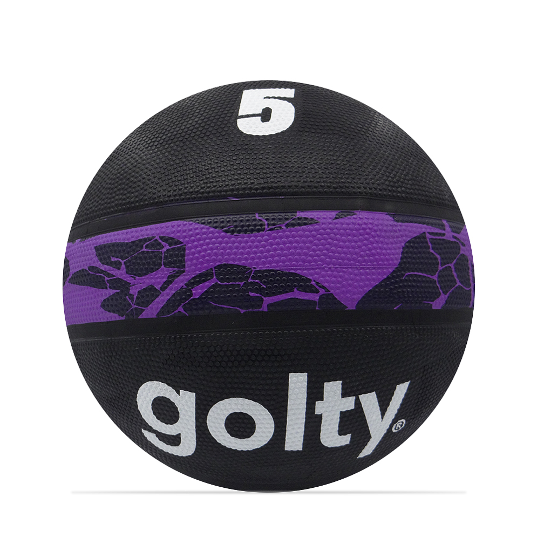 Balon Baloncesto Competencia Golty Volcanix No.5-Violeta 2