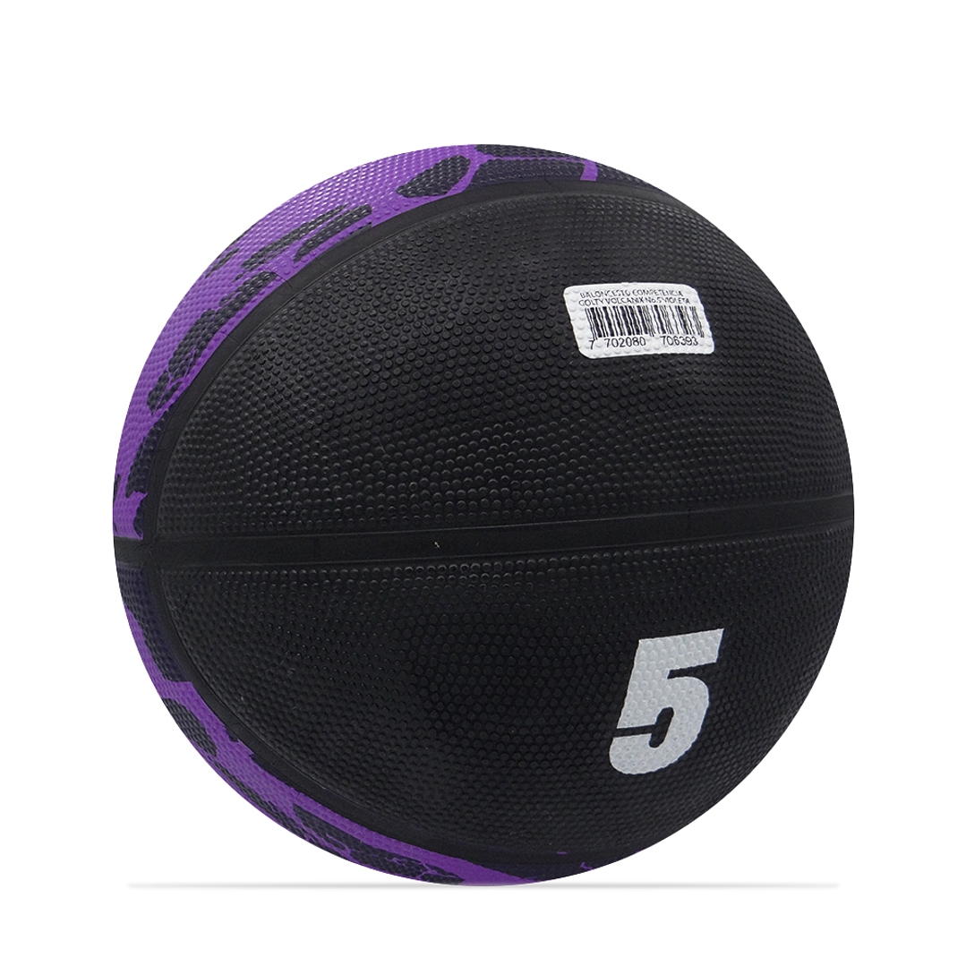 Balon Baloncesto Competencia Golty Volcanix No.5-Violeta 4