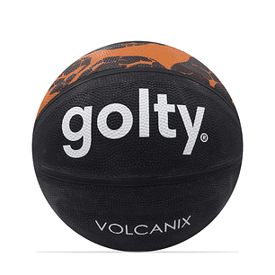 Balon Baloncesto Competencia Golty Volcanix No.5-Naranja