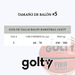 Balon Baloncesto Competencia Golty Volcanix No.5-Naranja - Miniatura 5