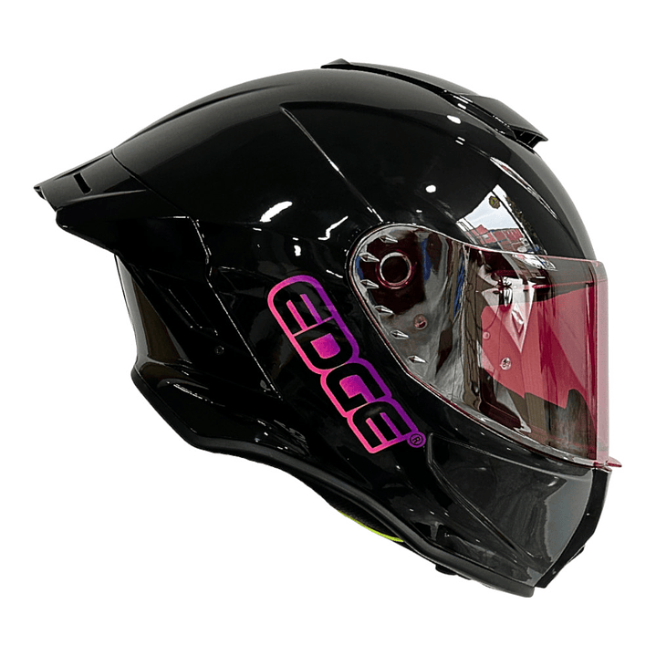 Casco Edge Integral Shanghai Sólido Cert.Dot-Ece-Negro Brill 1