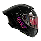 Casco Edge Integral Shanghai Sólido Cert.Dot-Ece-Negro Brill - Miniatura 1