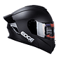 Casco Edge Abatible Boston Cert.Dot-Ece-Negro Mate - Miniatura 1