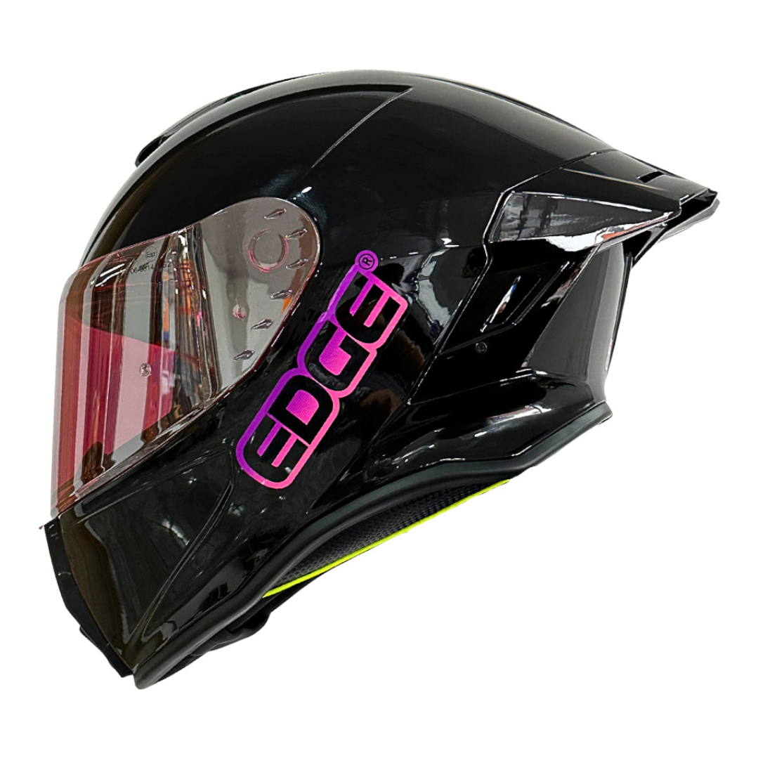 Casco Edge Integral Shanghai Sólido Cert.Dot-Ece-Negro Brill 2