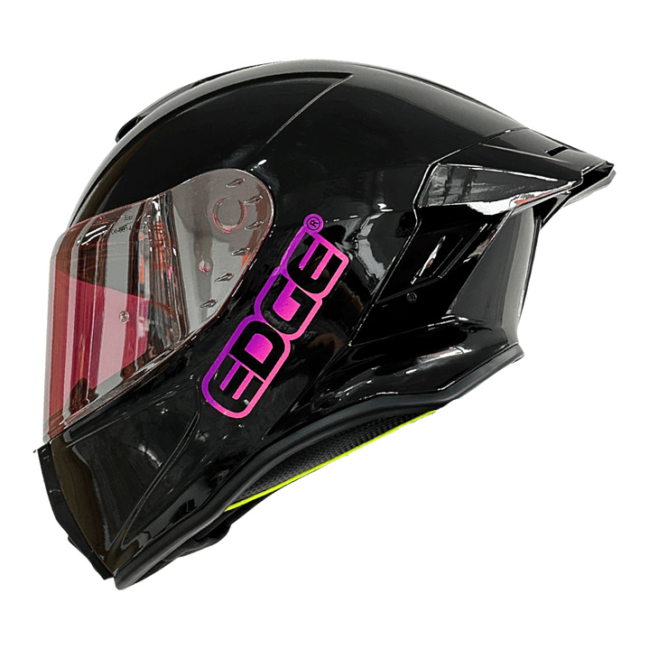 Casco Edge Integral Shanghai Sólido Cert.Dot-Ece-Negro Brill 2