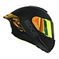 Casco Edge Integral Shanghai Cert.Dot-Ece-Negro Met. Dorado - Miniatura 1