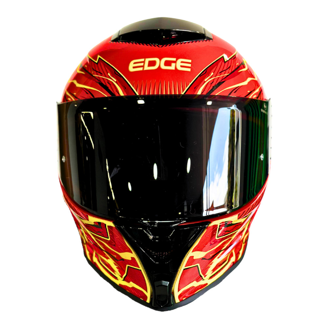 Casco Dc Integral Shanghai Flash Cert.Dot-Ece-Rojo 3