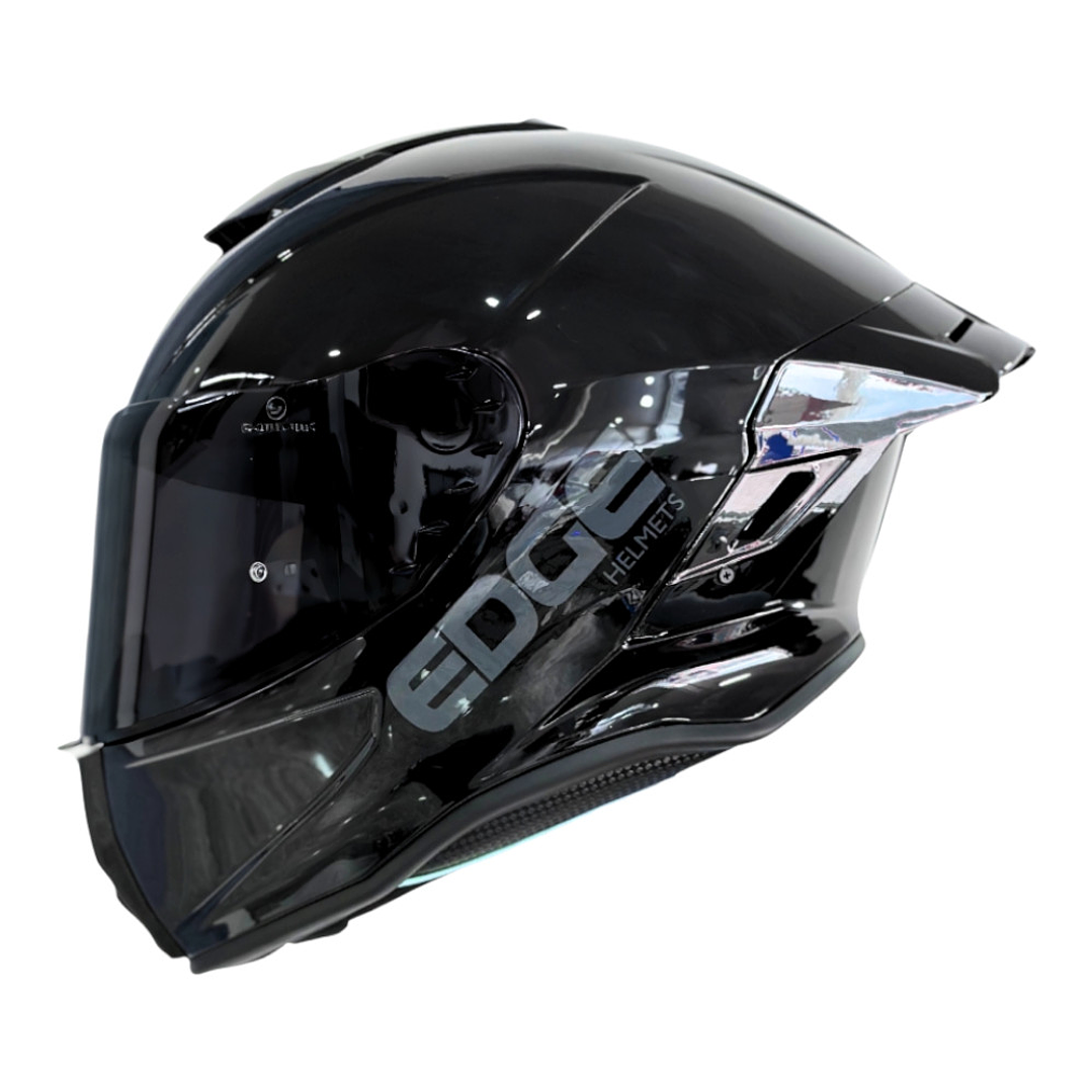 Casco Edge Integral Shanghai Sólido Cert.Dot-Ece-Negro 2