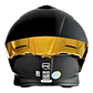 Casco Edge Integral Shanghai Cert.Dot-Ece-Negro Met. Dorado - Miniatura 4