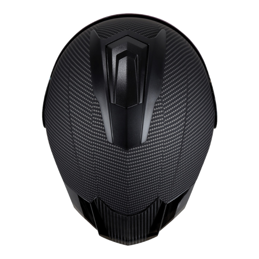 Casco Edge Abatible Boston Cert.Dot-Ece-Negro Carbono 5