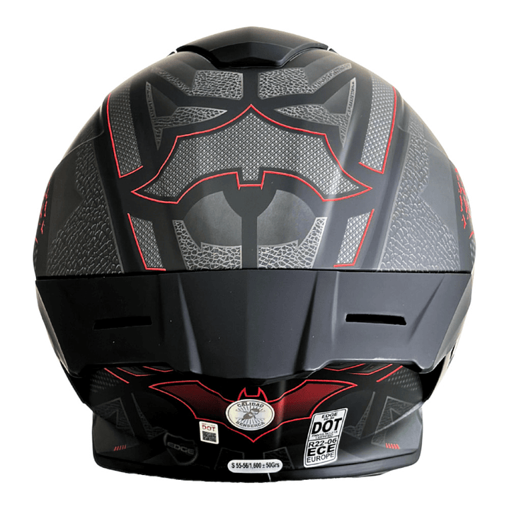 Casco Dc Integral Shanghai Batman Cert.Dot-Ece-Negro 4