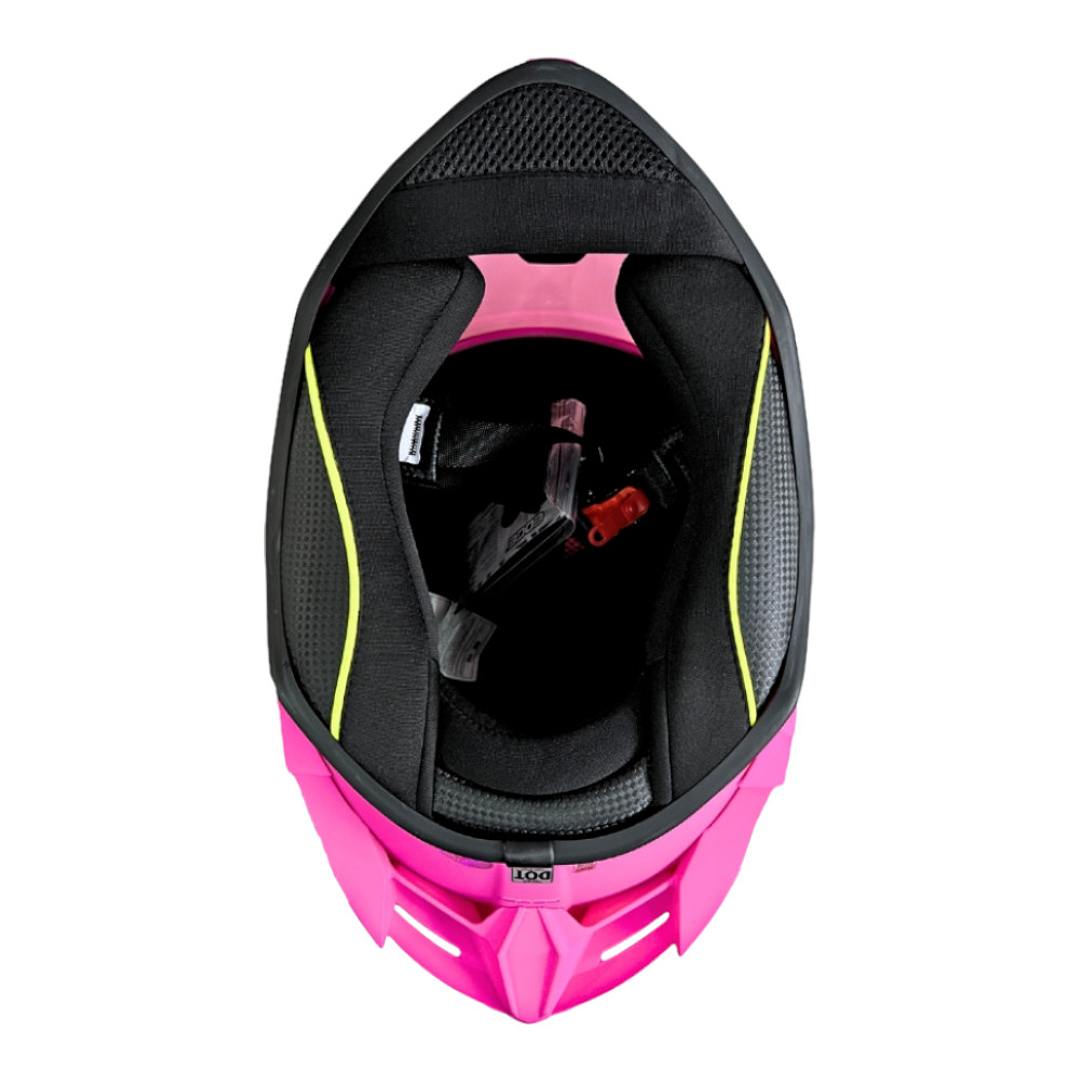 Casco Edge Integral Shanghai Sólido Cert.Dot-Ece-Rosa 6