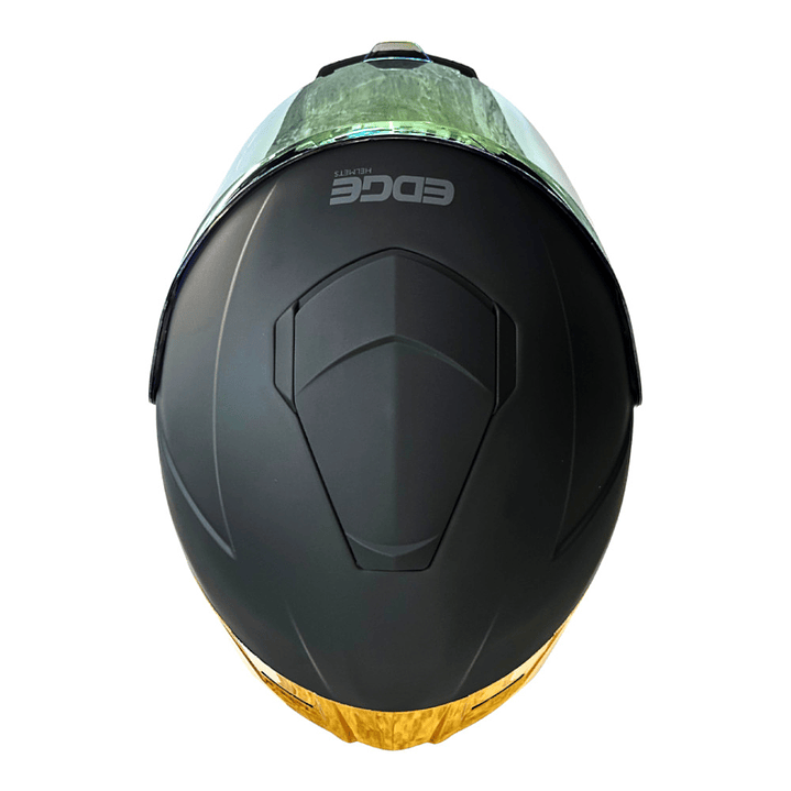 Casco Edge Integral Shanghai Cert.Dot-Ece-Negro Met. Dorado 5