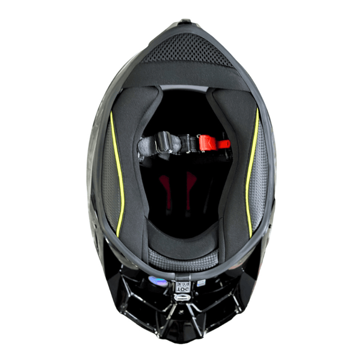 Casco Edge Integral Shanghai Sólido Cert.Dot-Ece-Negro 6