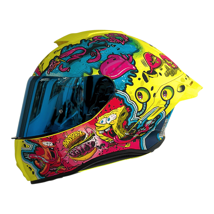 Casco Integral Shanghai Bob Esponja Cert.Dot-Ece-Amarillo 2