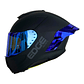Casco Edge Integral Shanghai Cert.Dot-Ece-Negro Met. Azul - Miniatura 2