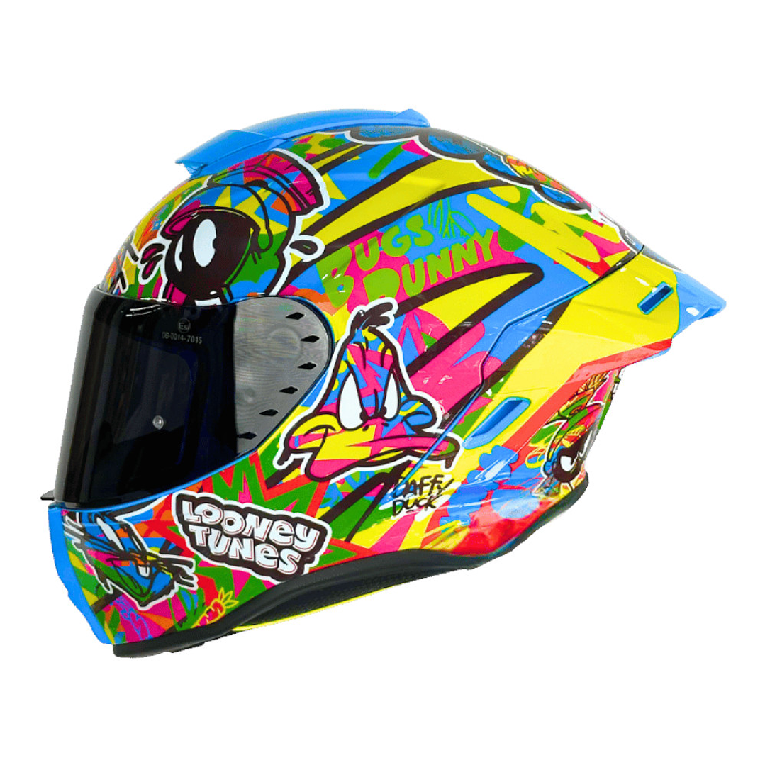Casco Integral Shanghai Looney Tunes Cert.Dot-Ece-Muticolor 2