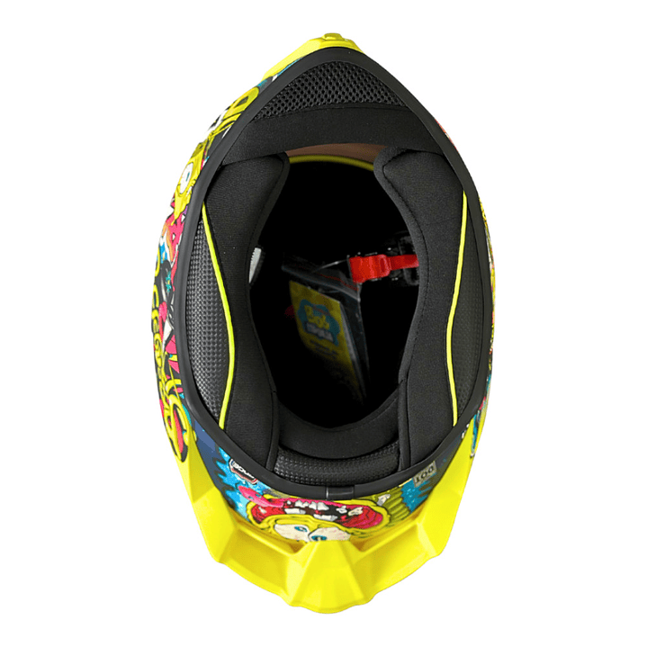 Casco Integral Shanghai Bob Esponja Cert.Dot-Ece-Amarillo 6
