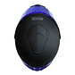 Casco Edge Integral Shanghai Cert.Dot-Ece-Negro Met. Azul - Miniatura 5